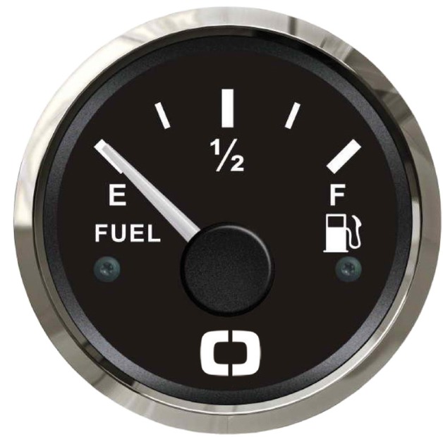 FUEL LEVEL GAUGE BLACK/GLOSSY -240/33 ohm