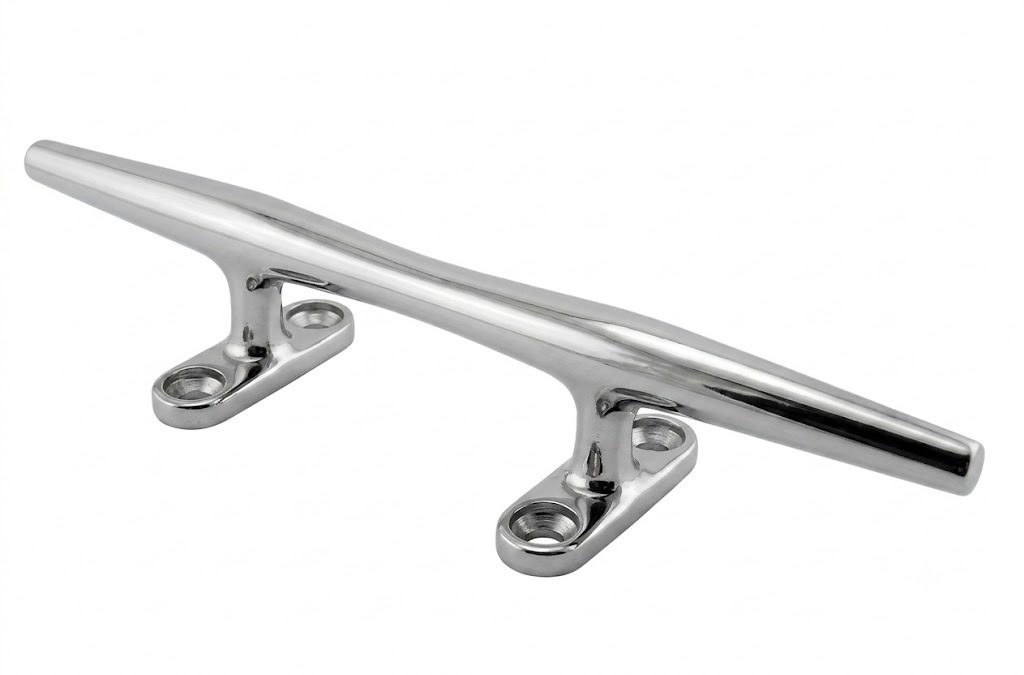 SS HOLLOW BASE CLEAT 8 INCH 316
