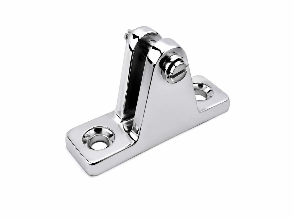SS DECK HINGE 90 DEGREE REMOVABLE 61 X 18.7 MM 316