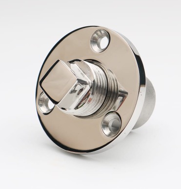 SS DRAIN PLUG 50MM 316