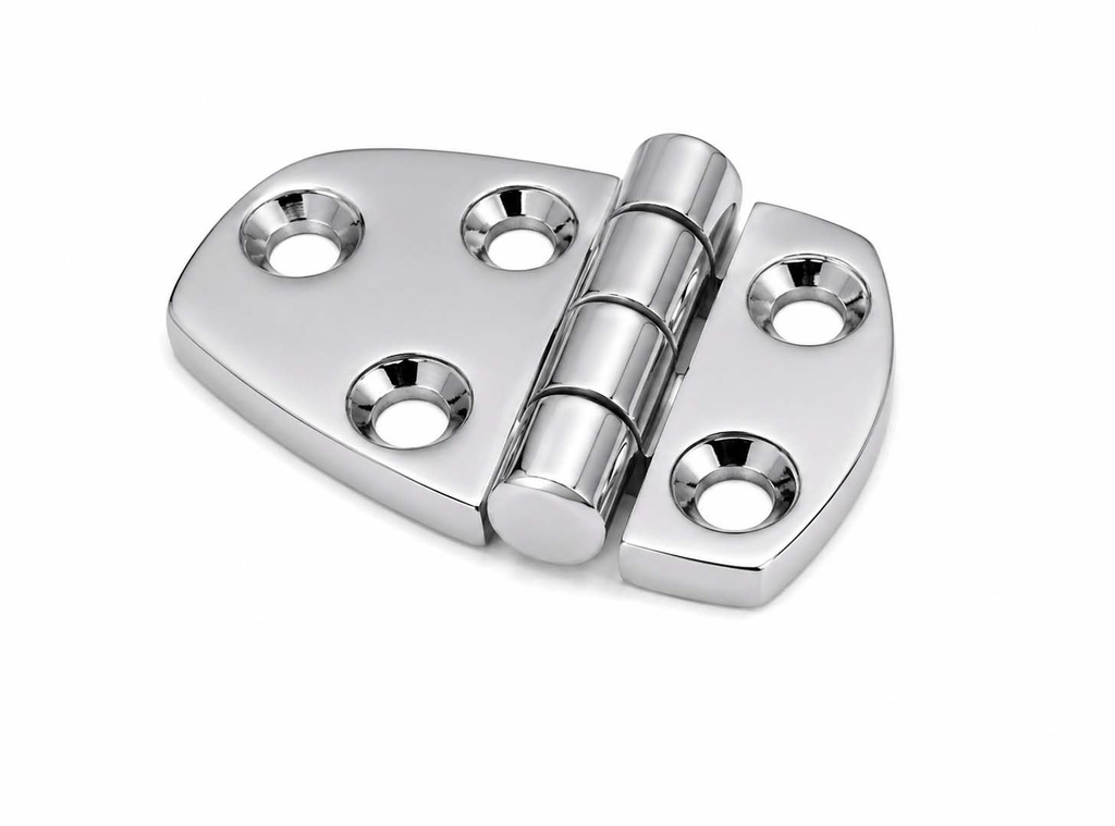 SS CASTING HINGE 76 X 38 MM 316