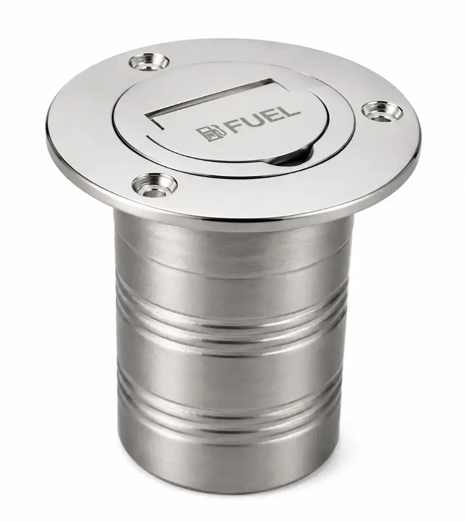 SS DECK FILLER FUEL 38 MM 316