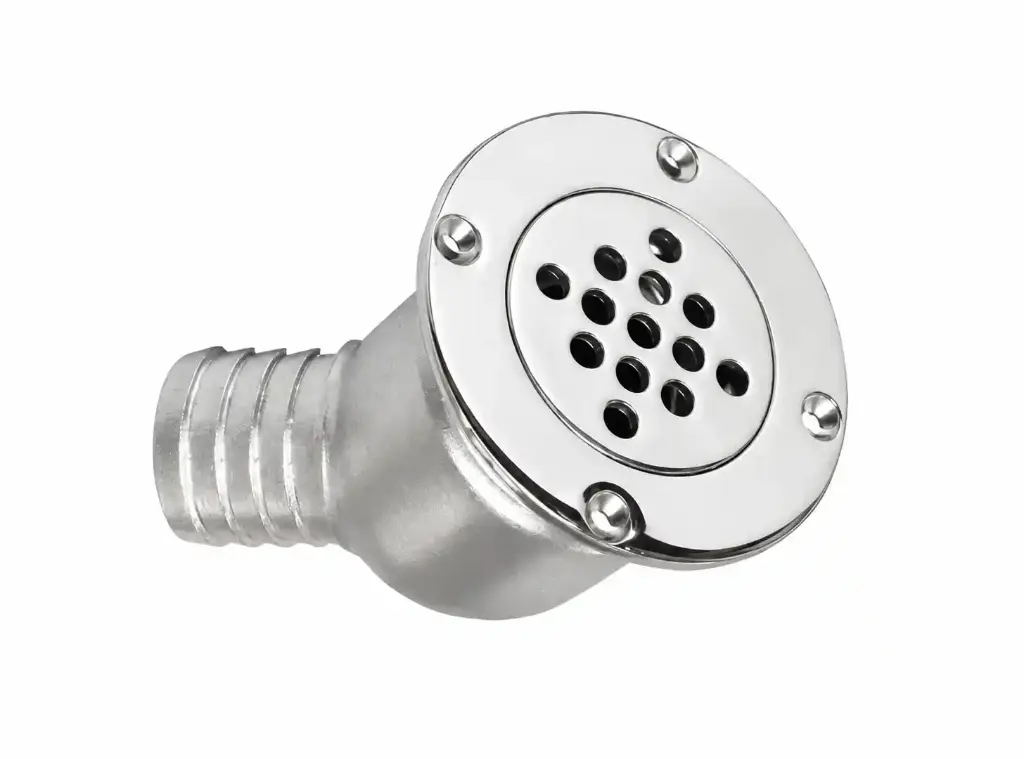 SS COCKPIT SCUPPER BALL DRAIN TYPE 1-1/2"