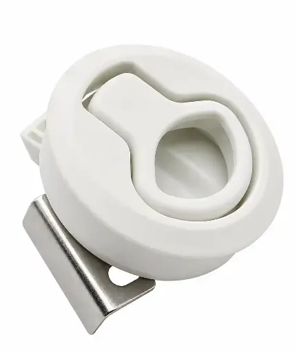 [LD012-03-01] ABS TURNING LOCK WHITE 61MM
