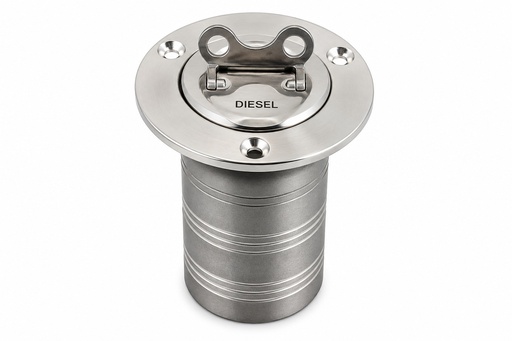 [LD013-01-03] SS DECK FILLER WITH KEY DIESEL 38 MM 316