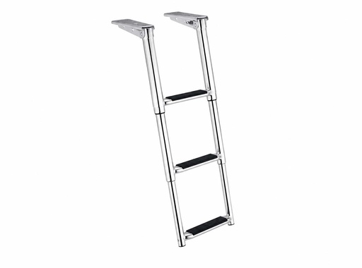[LD018-05-01] SS LADDER 3 STEPS 316 WITH ROD
