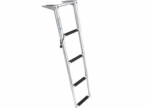 [LD018-08-01] SS LADDER 4 STEPS 316 WITH ROD