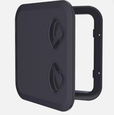 [SFRE1-315-440-01] ABS HATCH 440X315MM BLACK