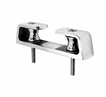 [LD004-11-02] SS FAIRLEAD WITH 2 WHEELS 10" 316