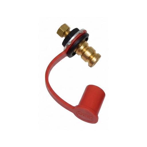 [BCP-1 Red] Battery Post , Red , M10 With Cover 