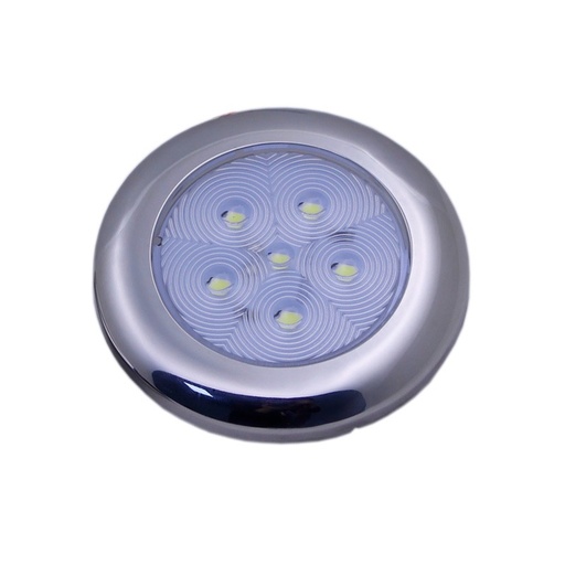 LED CABIN LIGHT PC+SS-RGBW- 1W (IP68) 12V DC